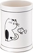 Стакан настольный, керамика, Happy Cats