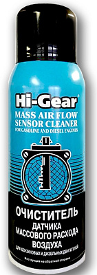 Очиститель датчика массового расхода воздуха Hi-Gear MASS AIR FLOW SENSOR CLEANER 360гр НМ