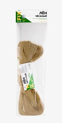 Лен сантехнический чесанный, 50 гр., SANFIX