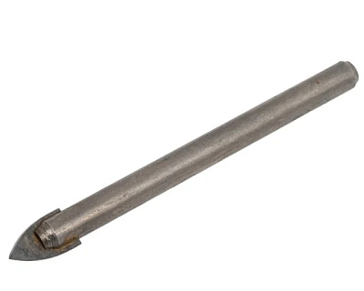 Сверло по стеклу и кафелю 8 мм; цилиндрический хвостовик KRANZ KR-12-6805