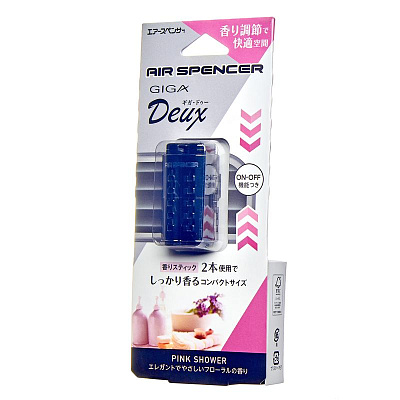 Ароматизатор на кондиционер GIGA DEUX PINK SHOWER (Розовый дождь) не марка