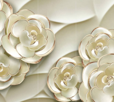 Объемные цветы