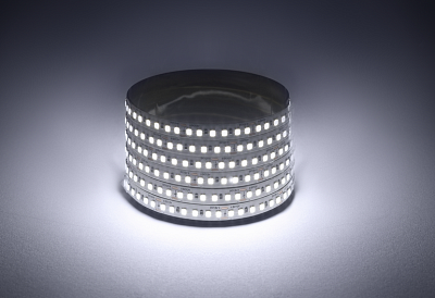 С Лента светодиодная 12В 14,4Вт/м 180Led/м IP20 6500К LS2835 5 метров