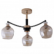 Люстра  потолочная 31563/3 GD+BK Е27*3* 60 Вт