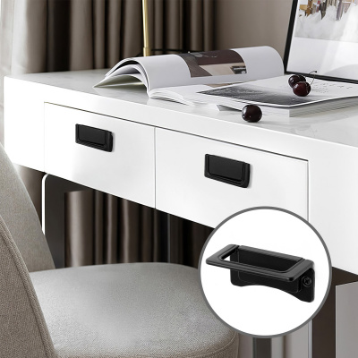 9867366 Ручка-кнопка CAPPIO RK132 мебельная, цвет черный1