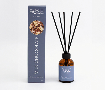 Аромадиффузор Rose Home "MILK CHOCOLATE", 50 мл не марка