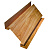 Угол внутренний для металлосайдинга 2,5м Ясень