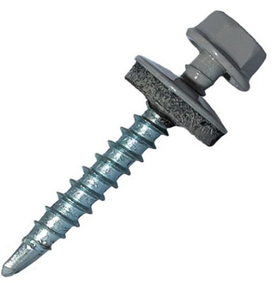 Саморез КРсв. 5,5х19 RAL 7024 графит (300 шт) - ведро