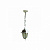 Светильник садово-парковый Адель подвесной четырехгранный белый Е27  НСУ 04-60-001 ЭРА