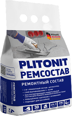 Ремонтный состав Плитонит универсальный 4кг