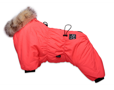 Комбинезон для собак Lion Nice-Style дев.коралловый Р.L сп.32см обх/ш.25-34см обх/г.36-44см