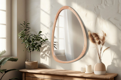 Зеркало настенное Клауд Wood