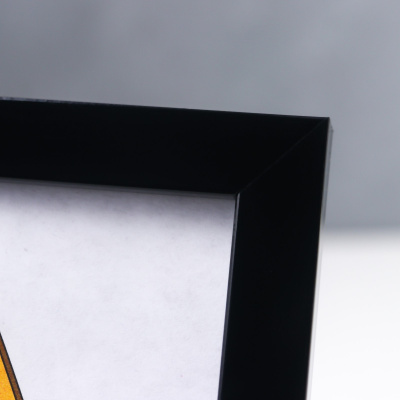 5367323 Фоторамка пластик 10х15 см. цвет чёрный1