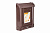 Ящик почтовый пластмассовый с декором коричневый