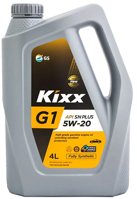 Масло моторное 5W20 SN/GF-5 KIXX G1 4л синтетическое