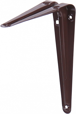 L7701BR Кронштейн 1-150х125 коричневый