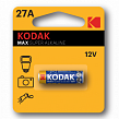 Батарейка Kodak 27A-1BL MAX SUPER Alkaline 1шт