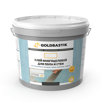 Клей контактный для пола и стен BF-65 2,5кг Goldbastik