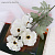 Цветы искусственные "Космея махровая" 8х58 см, белый                   