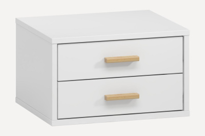 Тумба прикроватная подвесная Ивейн-9 White Double