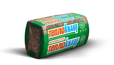 Теплоизоляция ТеплоKNAUF для кровли и стен TS036 1230х610х50мм 16шт