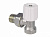 Клапан радиаторный 1/2", угловой, регулирующий, AQUALINK