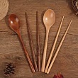 Набор ложка с палочками деревянный "KITCHEN TOOL"