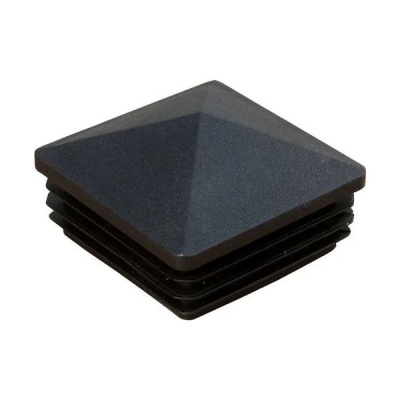 Крышка на столб 52х63 пластик (черный)