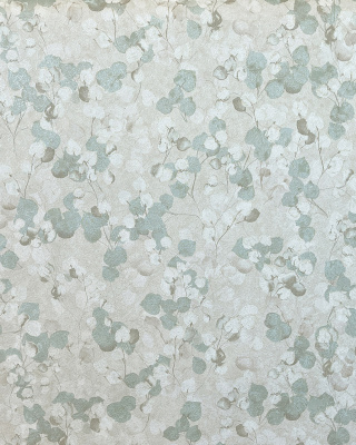 E106305 Обои флизелиновые Lunaria, мотив зелёный 1,06x10,05м
