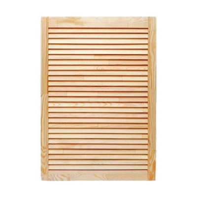 РБ-00001112 Дверь жалюзийная 594х850х20мм сорт А (хвоя)