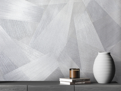 286236 Обои флизелиновые ULTRA, мотив серый 1,06х10м1