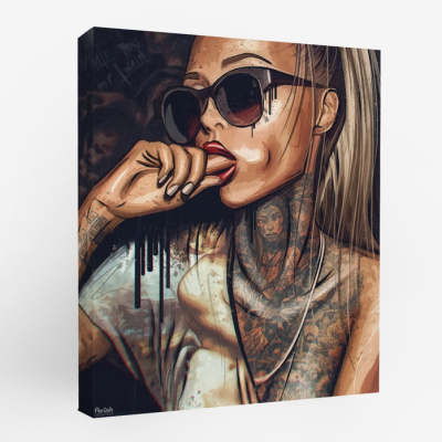 kt45-13435 Картина Смелая 40х50 см.