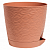 Кашпо Блюз с прикреп. поддоном Карамель d14 h13см 1,5л.
