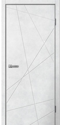 Полотно дверное LINE01 ПВХ 800 бетон светлый