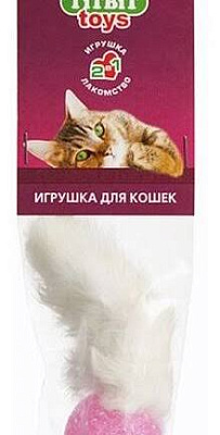 Игрушка Titbit д/кош Хвост кроличий 12г