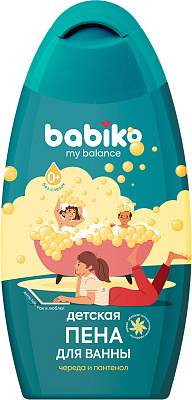Пена для ванн BABIKO My Balance 250мл Череда и пантенол 0+