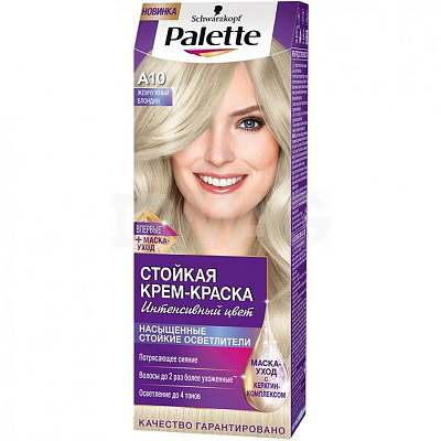Краска ПАЛЕТТЕ А10 Жемчужный блондин 