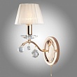 Бра золото/прозрачный хрусталь Strotskis 10058/1***