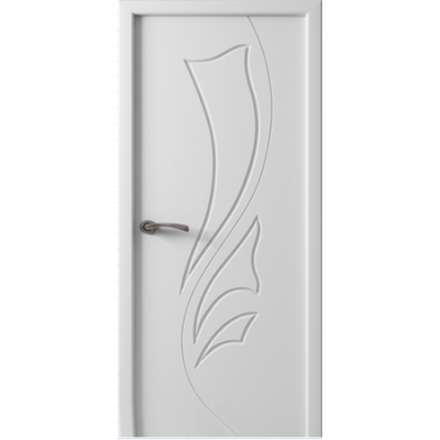 Полотно дверное глухое Трио ПВХ 700 белый