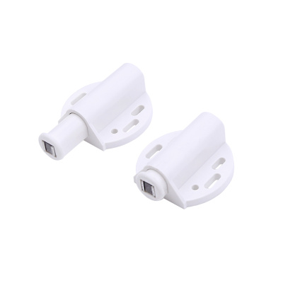 023709 Магнитный держатель для стеклянного фасада, комплект из 2 шт, белый MARLOK