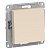 ATN000211 AtlasDesign бежевый Выключатель СП 1кл. сх.1 10АХ механизм SchE