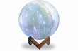Ночник Gauss "Луна" 3D 1W RGB D15см цветной c пультом