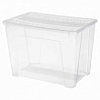 Ящик универсальный 575х380х405мм "TEX-BOX" 70л (бесцветный)