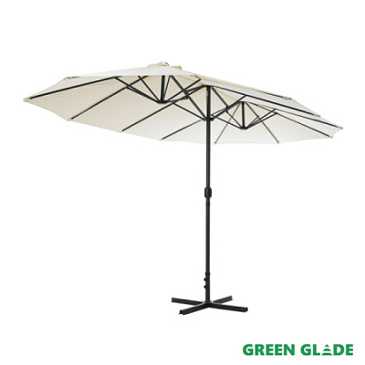 Зонт садовый Green Glade 72141 бежевый