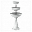 Каскад Trevy на высокой ножке d50x114h белый (white/bianco)