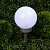 Светильник уличный ЭРА ERASF22-22 Шар на солнечных батареях садовый 25 см
