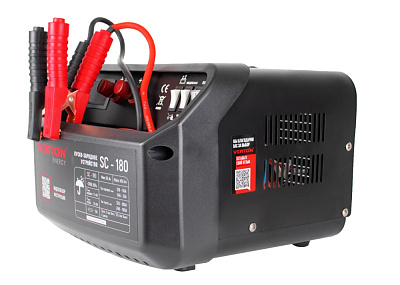 Пуско-зарядное уст-во VERTON Energy SC-180 (12/24В, 40-700Ач, заряд1.2кВт, 40А,пуск7.0кВт)