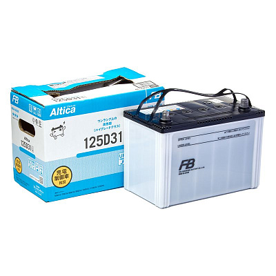 Аккумулятор 125D31L Ёмкость 90 Ah, Пусковой ток 850А FB Altica HIGH-GRADE 