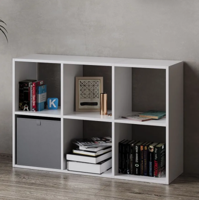 GP-00074822 Стеллаж cosmo (3х2 секций) 70,5х32х105 белый