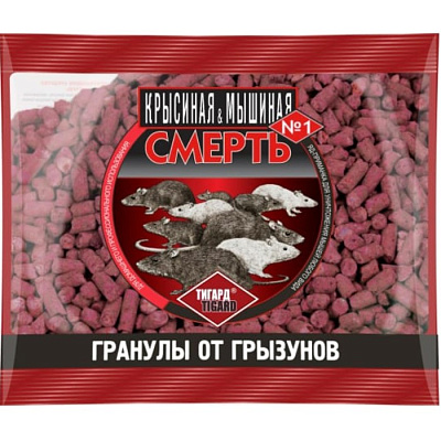 Средство от грызунов Крысиная смерть №1 200г